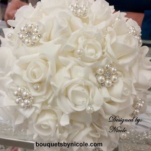 White Bridal Bouquet